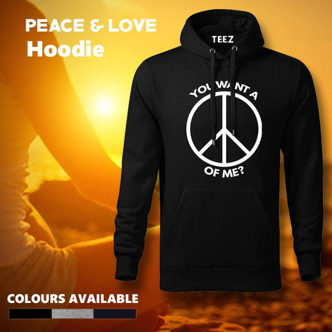 Peace & Love hoodies For Men