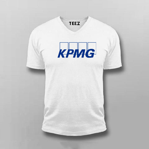 KPMG V-Neck T-Shirt for Men – Big 4 Casual Edition (Prepaid Only)
