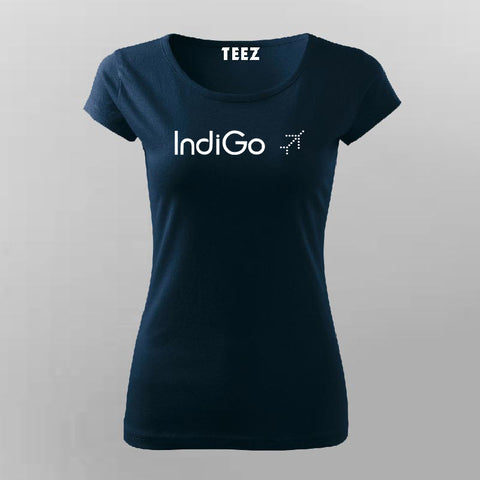 IndiGo T-Shirt For Women – On Time Style Edition (Prepaid Only)