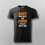 Baat Unki Hoti Hai Tee - Stylish Statement Wear by Teez
