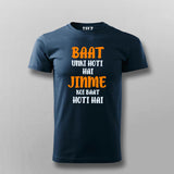 Baat Unki Hoti Hai Tee - Stylish Statement Wear by Teez
