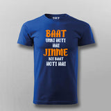 Baat Unki Hoti Hai Tee - Stylish Statement Wear by Teez