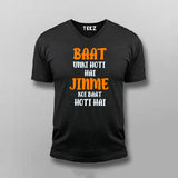 Baat Unki Hoti Hai Tee - Stylish Statement Wear by Teez