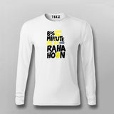 Bas 5 Minutes Me AA Raha Hoon Tee - Funny Desi Wear by Teez