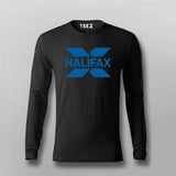 Halifax Logo T-Shirt for Men – Classic Bold Blue Tee