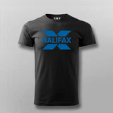 Halifax Logo T-Shirt for Men – Classic Bold Blue Tee