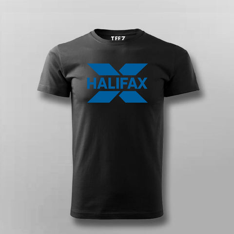 Halifax Logo T-Shirt for Men – Classic Bold Blue Tee