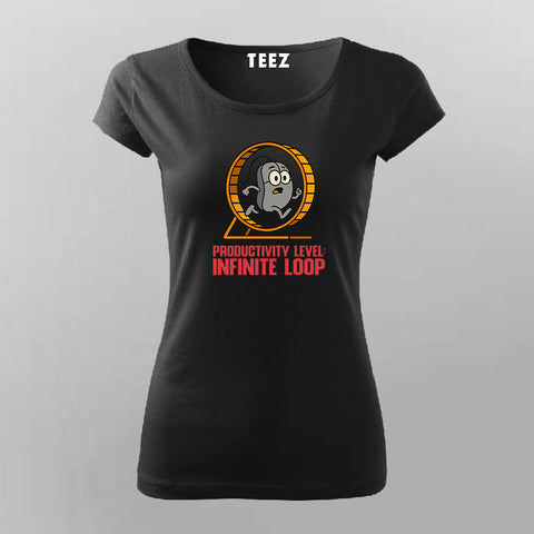 Infinite Loop T-shirt For Women