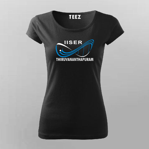 IISER Thiruvananthapuram Logo T-shirt For Women