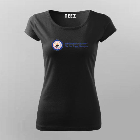 NIT Manipur Logo T-shirt For Women
