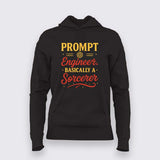 Prompt Engineer T-Shirt for Women – AI Wizard Mode Activated
