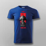 Lewis Hamilton Ferrari F1 T-shirt For Men