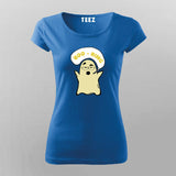 BOO-RING Ghost Sarcasm T-shirt For Women