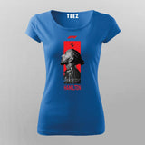 Lewis Hamilton Ferrari F1 T-shirt For Women