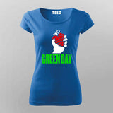 Green Day American Idiot T-Shirt for Women – Heart Grenade Art