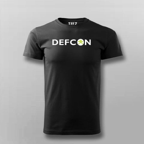 Defcon Men's Tee - Stylish and Bold Cyber Gear by Teez