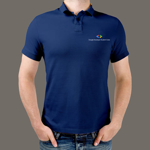 GDSC - Google Developer Student Clubs Polo T-Shirt For Men