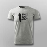 James Bond 007 T-Shirt for Men – Bold Spy Statement Tee