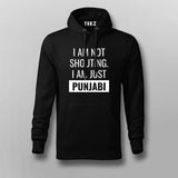 Punjabi Shouting Tee - Loud and Proud by Teez