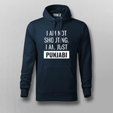 Punjabi Shouting Tee - Loud and Proud by Teez