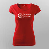 IIM Calcutta ESTD 1961 Women's Heritage Tee