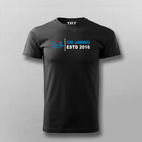 IIM Jammu ESTD 2016 Official Merch Men's T-Shirt
