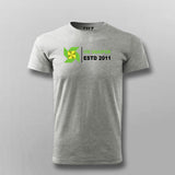 IIM Udaipur ESTD 2011 Signature Men's T-Shirt