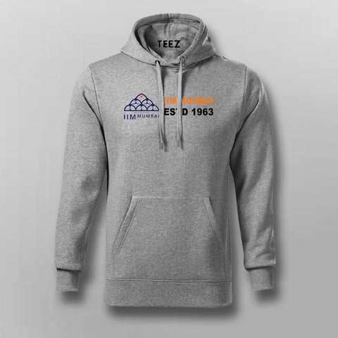 IIM Mumbai Hoodie – Estd. 1963 Legacy Edition (Prepaid Only)