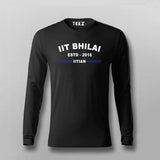 IIT Bhilai ESTD 2016 Round Neck T-Shirt for Men