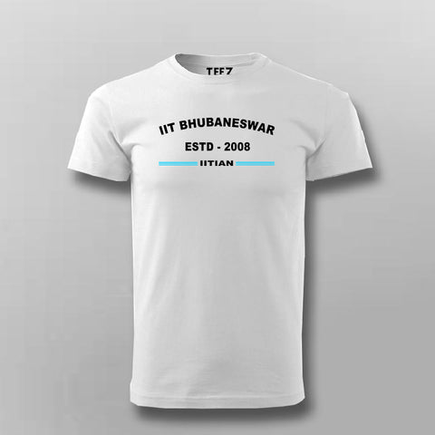 IIT Bhubaneswar ESTD 2008 Cotton T-Shirt for Men
