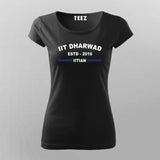 IIT Dharwad ESTD 2016 Women's Campus Tee