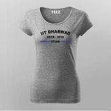 IIT Dharwad ESTD 2016 Women's Campus Tee