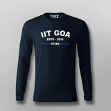 IIT Goa ESTD 2016 Men's Cotton Tee