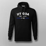 IIT Goa ESTD 2016 Men's Cotton Hoodie