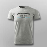 IIT Gandhinagar ESTD 2008 Cotton T-Shirt - Proud Alumni Gear