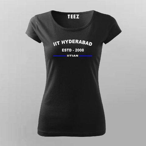 IIT Hyderabad Recent Innovator Women's Tee ESTD 2008