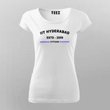 IIT Hyderabad Recent Innovator Women's Tee ESTD 2008