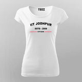 IIT Jodhpur 2008 Bold Look Women's T-Shirt
