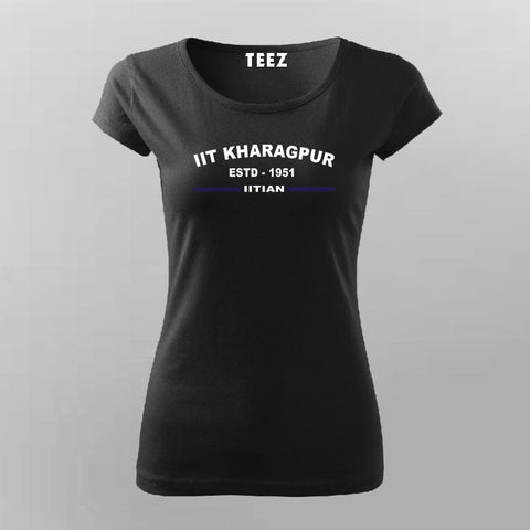IIT Kharagpur Vintage Tee ESTD 1951 - Women's Style