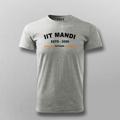 IIT Mandi ESTD 2009 Alumni Cotton T-Shirt - Exclusive Design