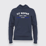 IIT Ropar Recent Era Women's T-Shirt ESTD 2008
