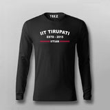 Men's IIT Tirupati ESTD 2015 Round Neck Tee