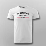 Men's IIT Tirupati ESTD 2015 Round Neck Tee