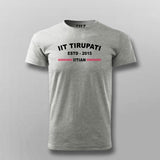 Men's IIT Tirupati ESTD 2015 Round Neck Tee