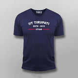 Men's IIT Tirupati ESTD 2015 Round Neck Tee