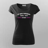 IIT Varanasi ESTD 1919 Women's Vintage Tee