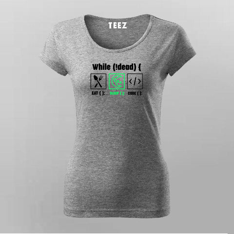 Turning Coffee Into Code - Women's Developer Tee