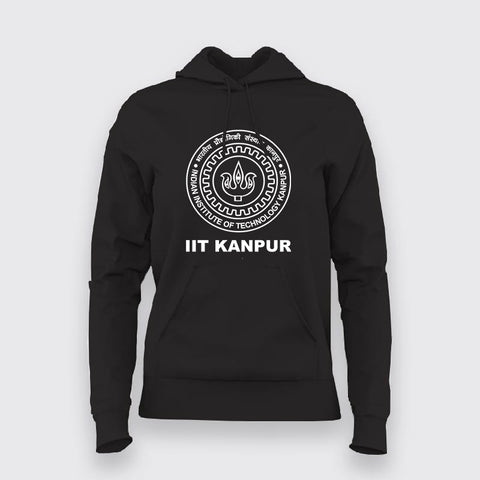 IIT Kanpur Women's Classic Hoodie – Tech and Tradition