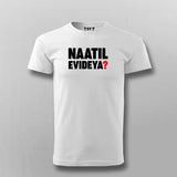 Naatil Evideya Tee - Essential Kerala Style by Teez
