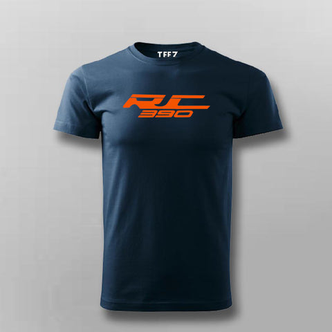 RC 390 Men’s T-Shirt – Orange Fury Unleashed
